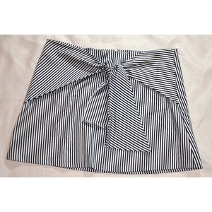 Urban Outfitters Tie Front Striped Skirt  size L